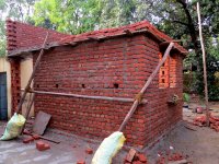 As announced during the 2nd SUPW, at Prem Dham, the work of refurbishing their existing kitchen, is on full swing