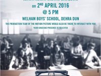 Screening Of 'Rough Book' & Donation of World Class Hockey Sticks To The School